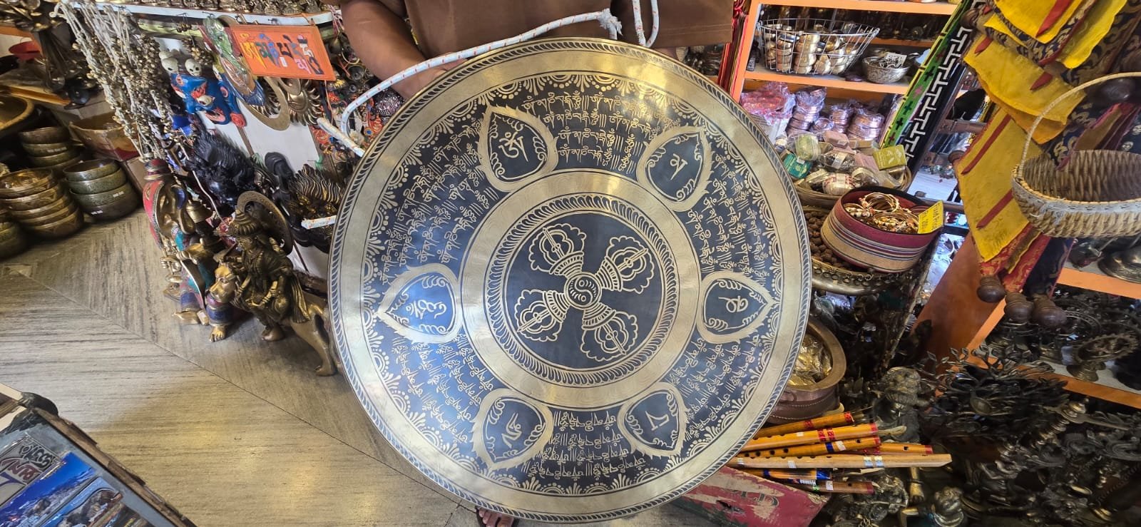 Himalayan Tam Tam – Handmade 7-Metal Tibetan Gong