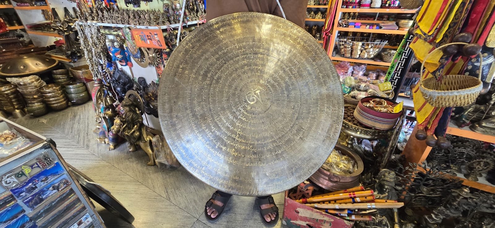 Himalayan Tam Tam – Handmade 7-Metal Tibetan Gong