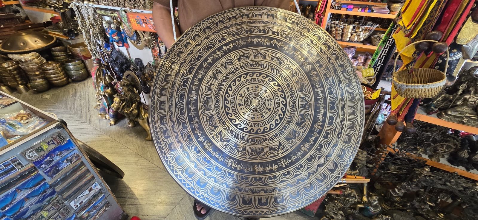 Himalayan Tam Tam – Handmade 7-Metal Tibetan Gong