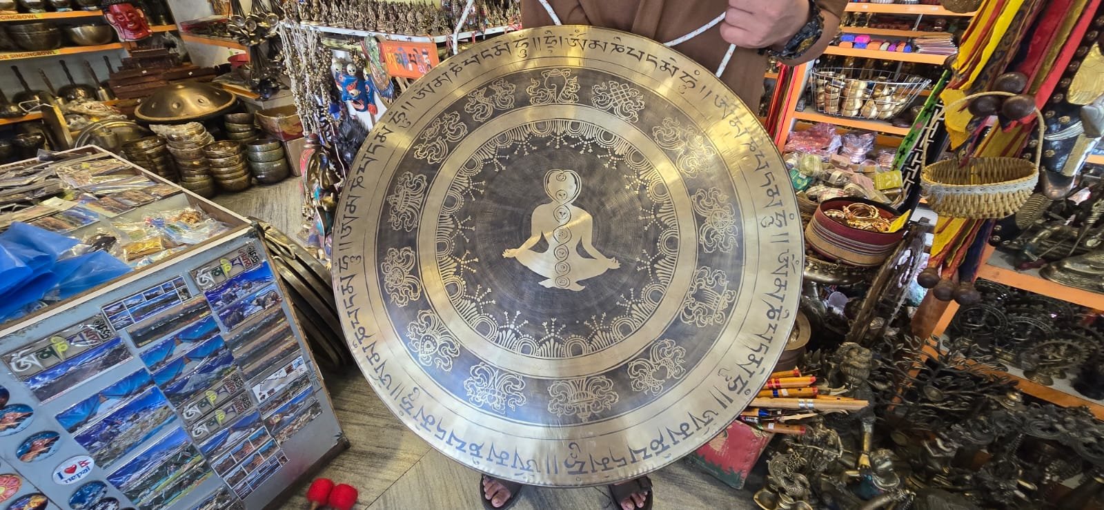 Himalayan Tam Tam – Handmade 7-Metal Tibetan Gong